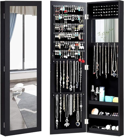 Giantex Wall Mounted Jewelry Cabinet by Giantex