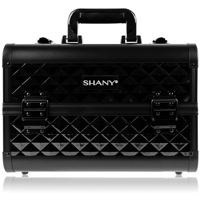 SHANY Premier Fantasy Professional Makeup Train Case Cosmetic Box Portable Make - Image 2