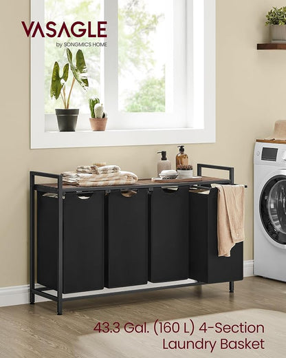 VASAGLE Laundry Hamper, Laundry Basket, Laundry Sorter - Image 2