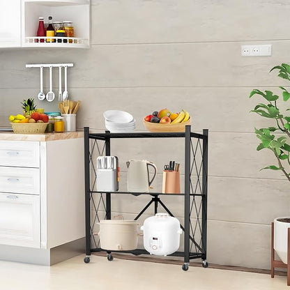 3 Tier Foldable Storage Shelf - Image 8