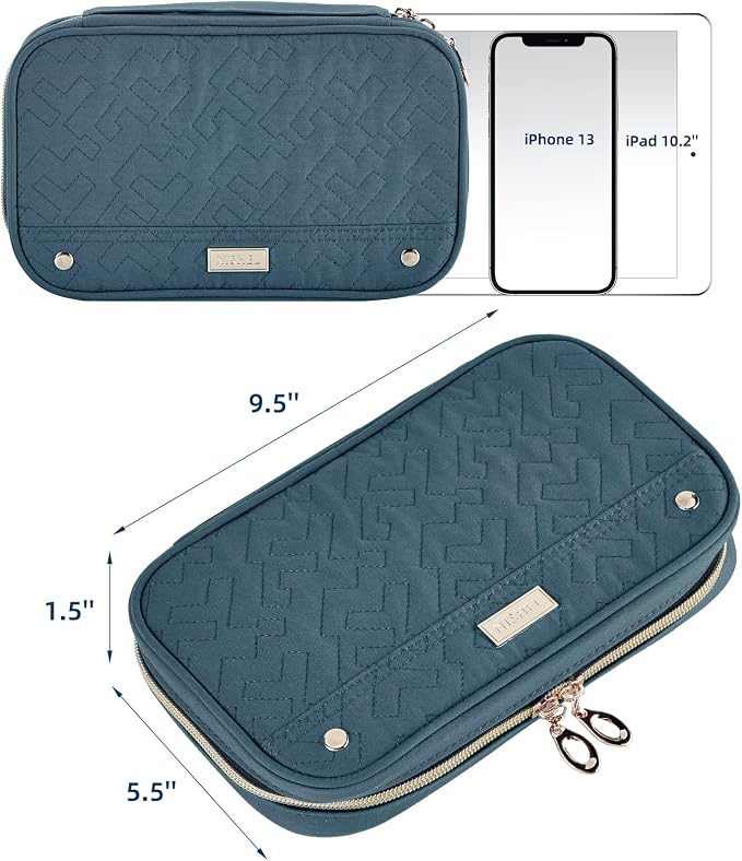 NISHEL Travel Jewelry Case, Holiday Organizer - Image 2