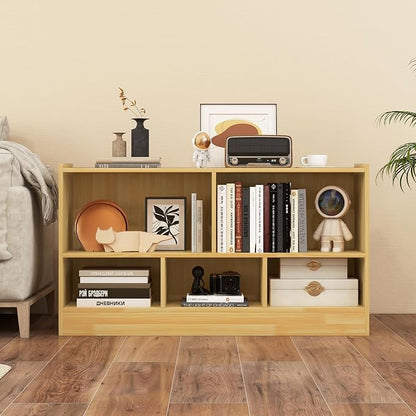 Giantex 5-Cube Bookcase, Freestanding 3-Tier Bookshelf - Image 7