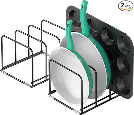 Kitchen Cabinet Organizer, Divided Holder by KORRTFID