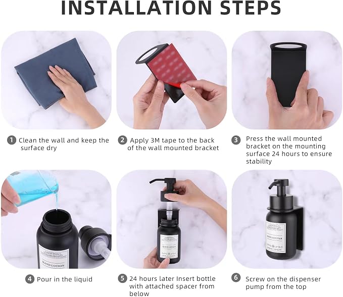 2-Pack Shower Soap Dispenser Set - Image 4