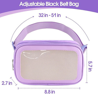 Pin Bag Fanny Pack, Ita Bag Storage Purple Crossbody Belt Bags - Image 8