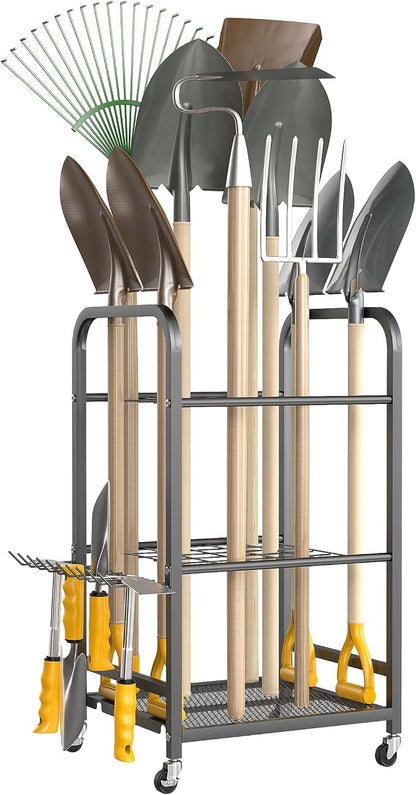 Ultrawall Garden Tool Organizer Stand, Yard Tool Storage Rack by UltrawallGarageTools