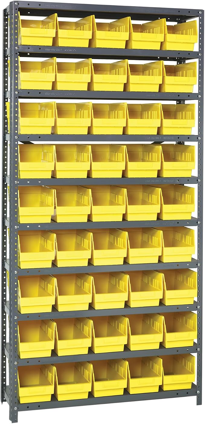 Quantum Storage Systems 1275-202YL Store More Steel Shelving Unit by QuantumStorageSystems