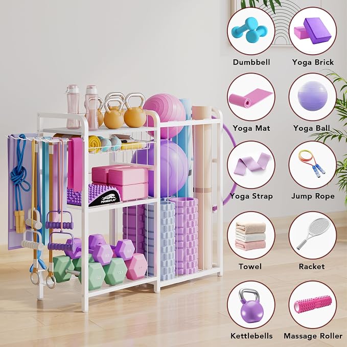 Garage Sports Equipment Organizer, Ball Storage - Image 3