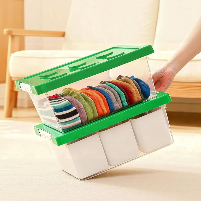 loobuu Plastic Storage Bins - Image 8