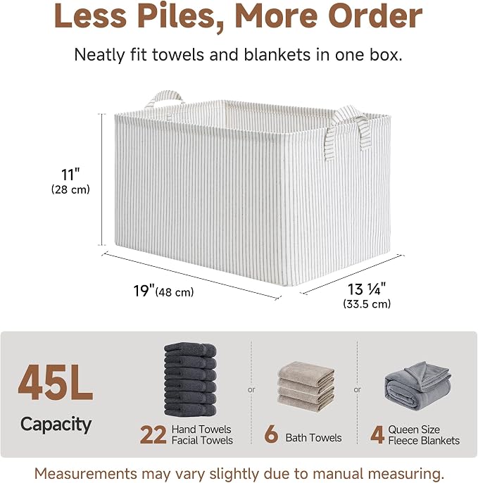 StorageWorks Storage Bins, Fabric Storage Bins - Image 6