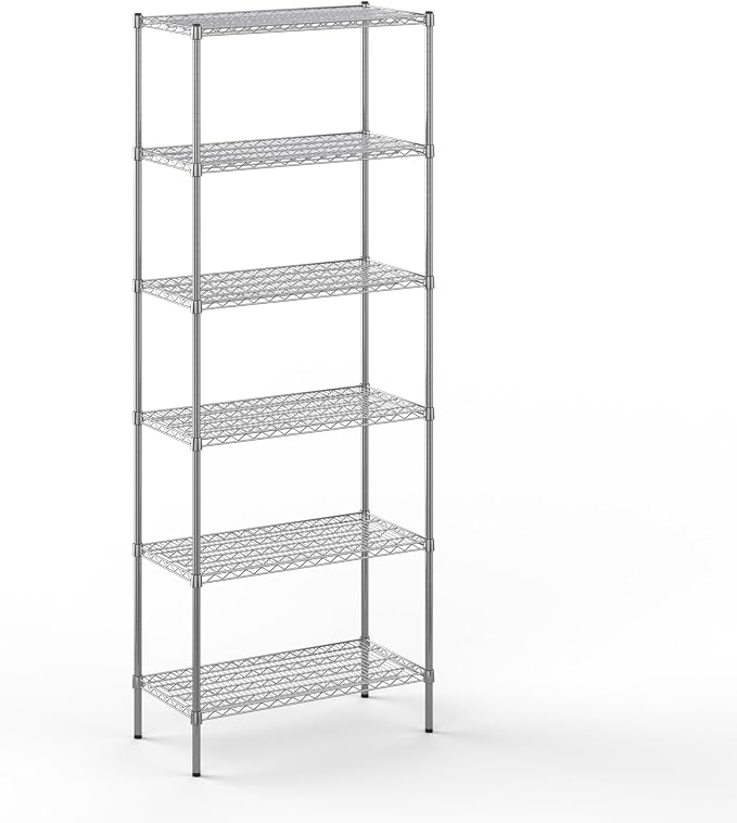 18" Deep x 36" Wide x 96" Height Wire Shelving Kit | 6-Tier | NSF Commercial by Regal+Altair