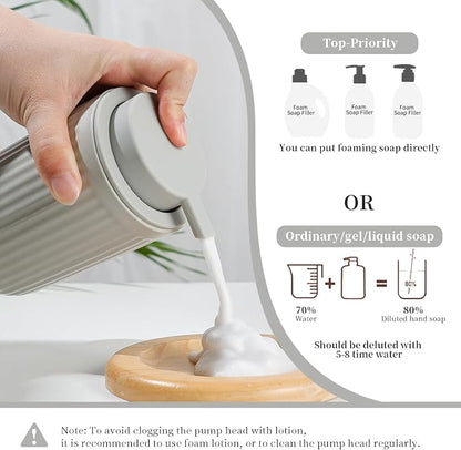 BosilunLife Light Grey Bathroom Accessories Set - Image 4