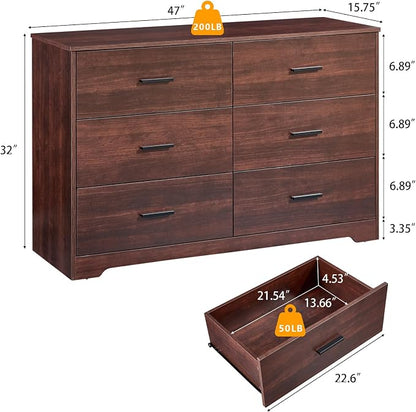 LIDYUK Dresser for Bedroom, Wood Dresser - Image 2