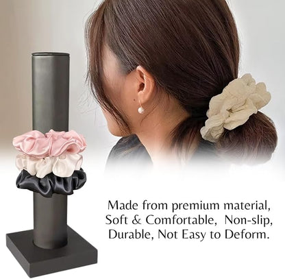 Novel Box Silver Leatherette Vertical Bracelet/Bangle Display Tower - Image 3