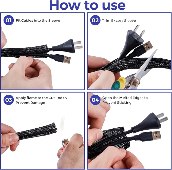 Cable Management Sleeves 1.2in - Image 6