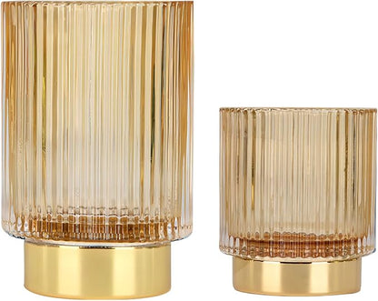 DASITON Makeup Brush holder Organizer, Crystal Cosmetic Makeup Brush Glass by DASITON