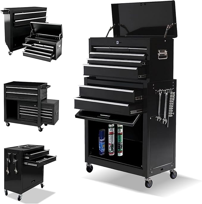 8-Drawer High Capacity Rolling Tool Box by Thechoiceofanewgeneration