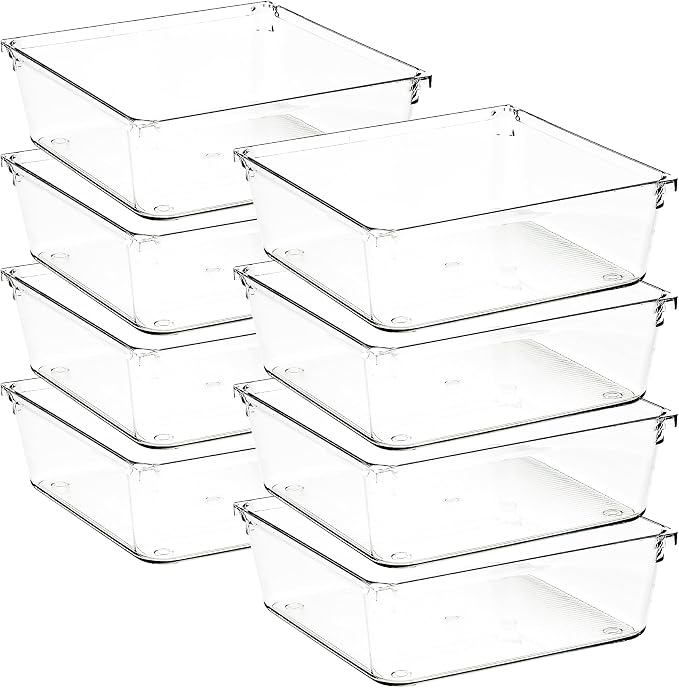 8 Pack Drawer Organizer by Ravinte+Decor