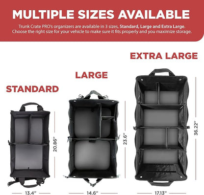 TRUNKCRATEPRO Trunk Organizer For Car, Truck | Premium Adjustable Multi - Image 6