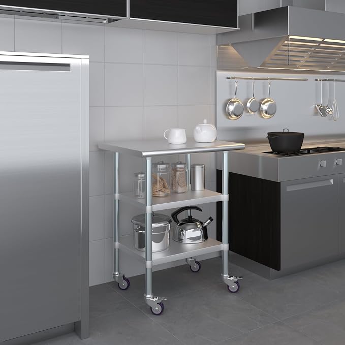 AmGood Stainless Steel Work Table - Image 7
