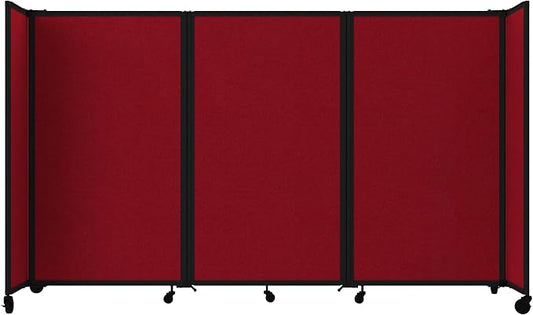 Versare Room Divider 360 Portable Wall Partition | Folding Panels | Large by VERSARE
