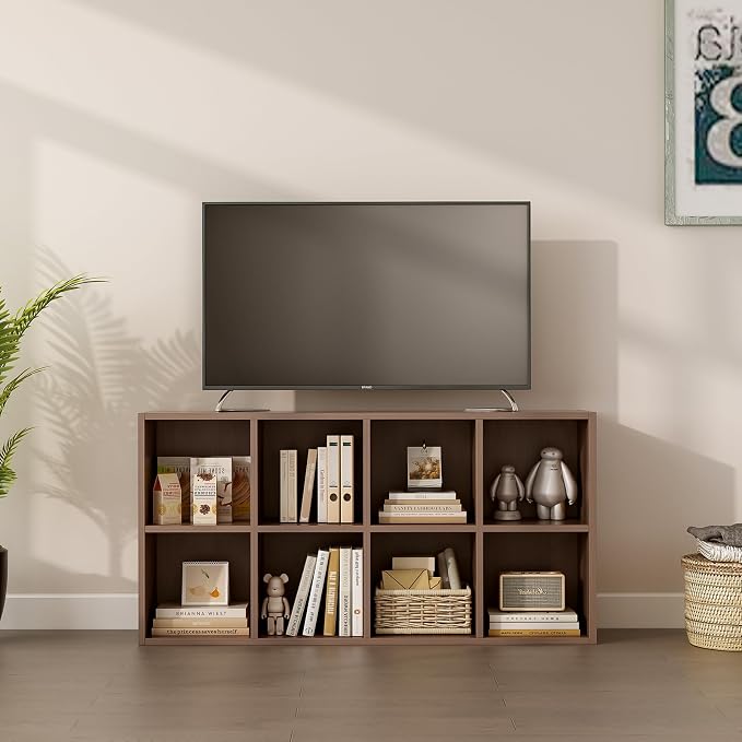 8-Cube Storage Shelf Bookcase - Image 5