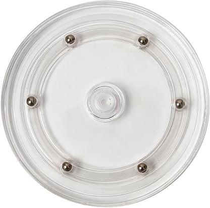 4 inch Small Lazy Susan Turntable Acrylic Ball Bearing Rotating Tray by DGTANGYIN