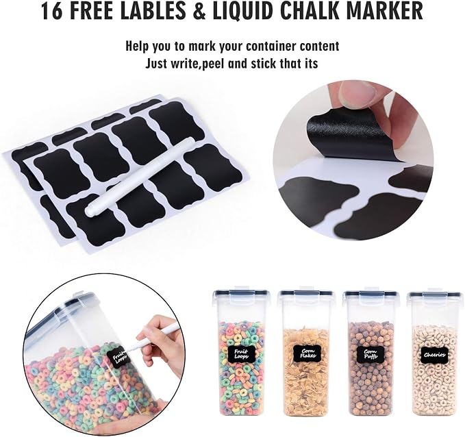 Cereal Containers Storage Set - Image 3