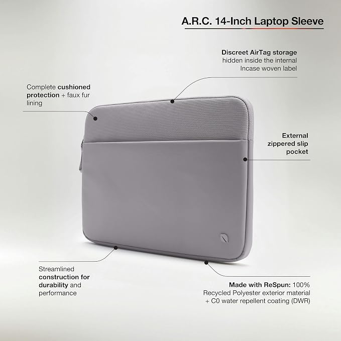 Incase A.R.C. Laptop Sleeve 14 Inch – MacBook Case - Image 3