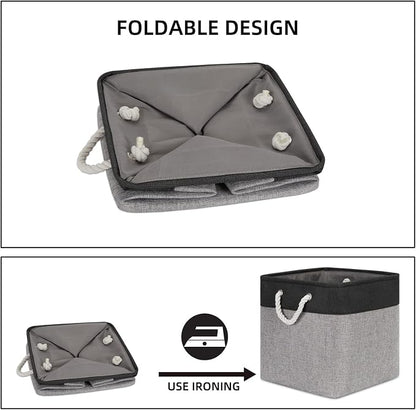 Bidtakay Fabric Cube Storage Bins - Image 7