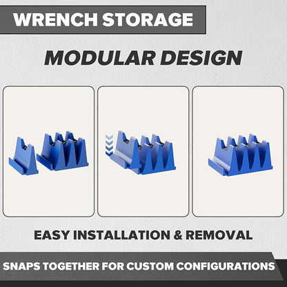 40PCS Modular Wrench Organizer Wrench Holder - Image 4