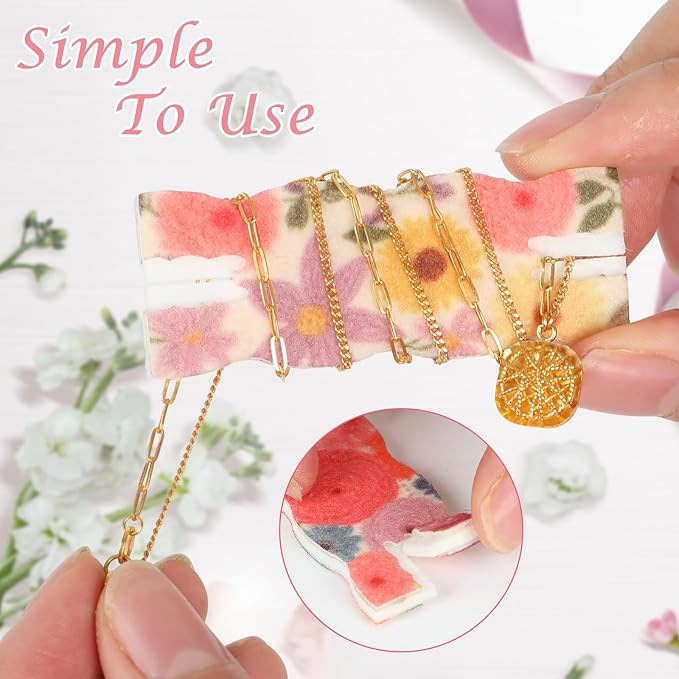 10 Pack Portable Tangle-Free Jewelry Organizer, Travel Necklace Storage Case - Image 6