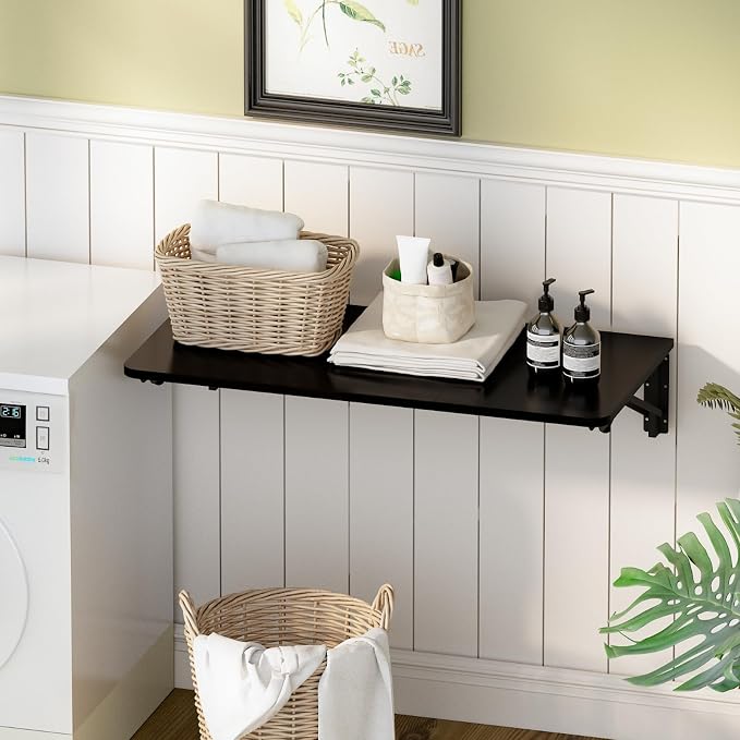 TEAMIX Wall Mounted Desk, Folding Table - Image 3