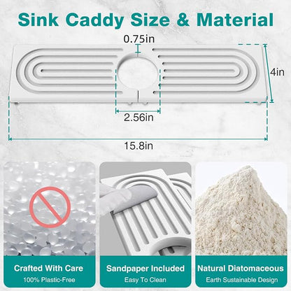 DK177 Faucet Mat for Kitchen Sink - Image 2