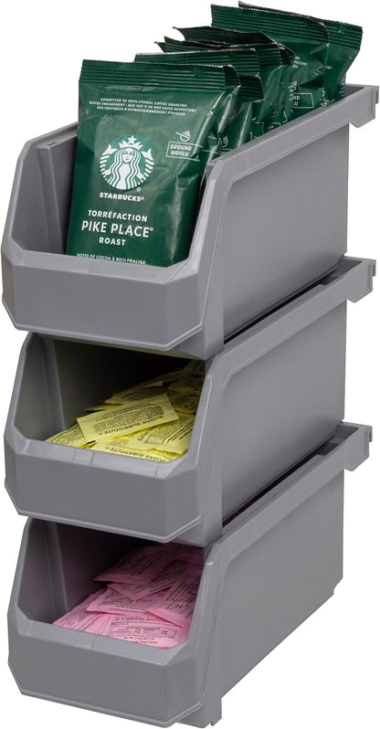 Plastic Containers for Organizing and Storage Bins for Closet, Garage or Pantry - Image 9