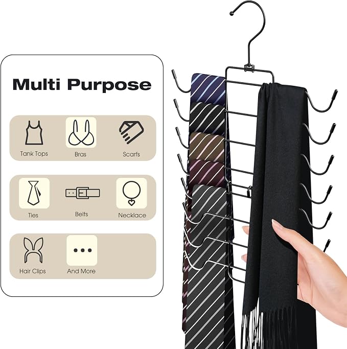 2 Pack Bra Organizer, Tank Top Hangers Space Saving, Closet Organizers and - Image 5