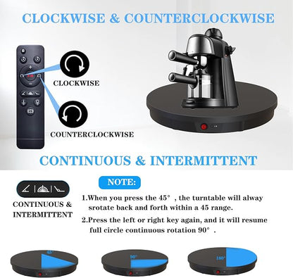 JAYEGT Motorized Rotating Display Stand, 360 Degree Electric Rotating - Image 4