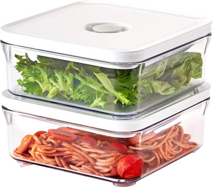 VAKUEN Premium Airtight Food Storage Containers, Mini Square 2pc/set, Smart - Image 8