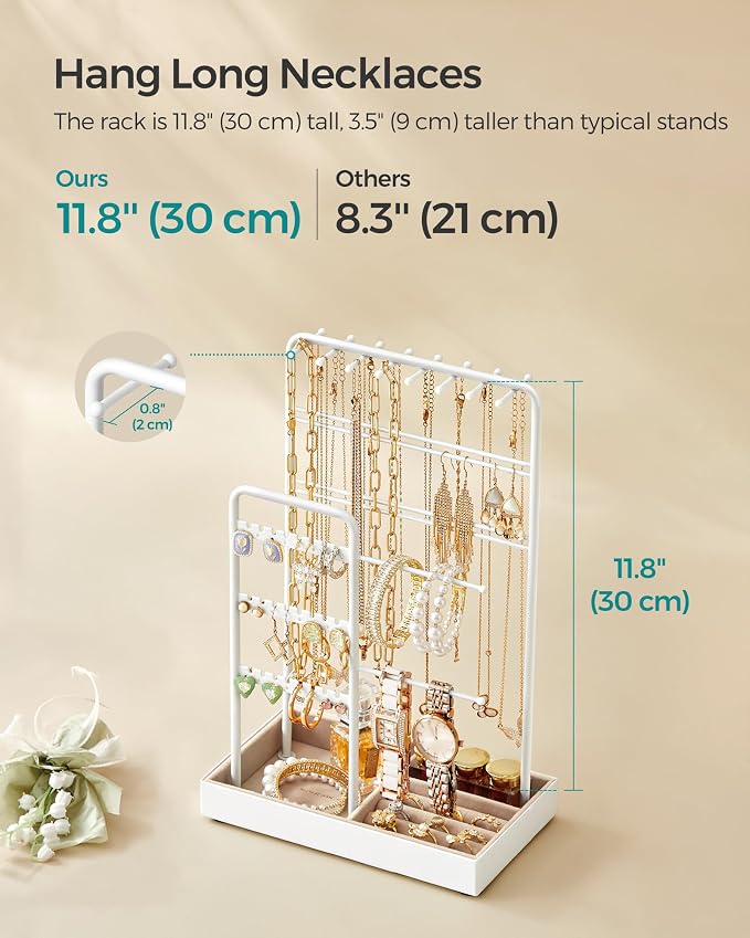 SONGMICS Jewelry Holder, Jewelry Organizer, Jewelry Display Stand - Image 7