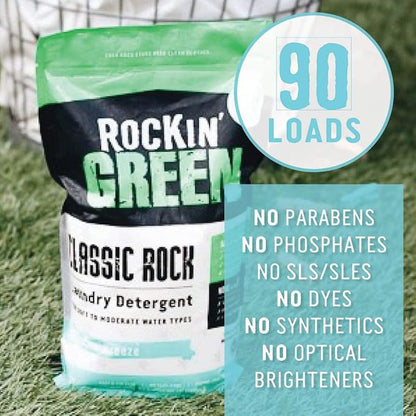 Rockin' Green Classic Rock Laundry Detergent, Plant based, All Natural Laundry - Image 8