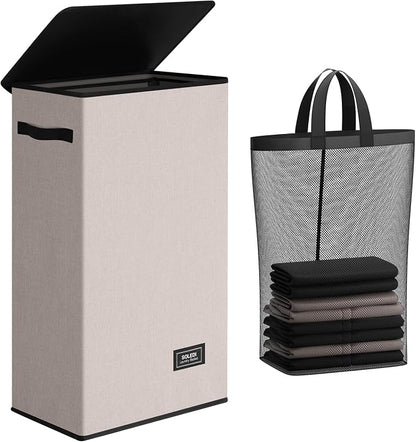 SOLEDI Slim Laundry Hamper by SOLEDI