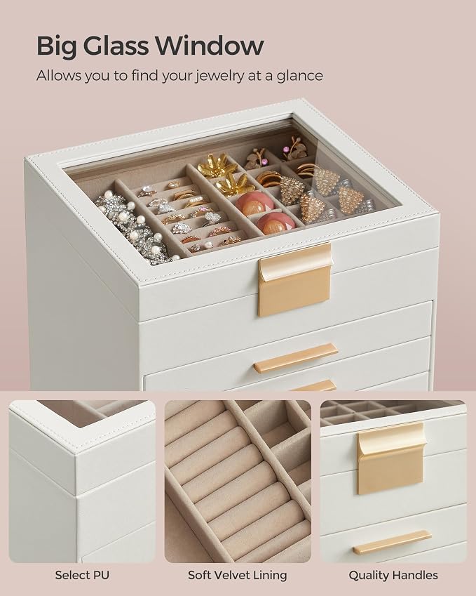 SONGMICS Jewelry Box Organizer - Image 4