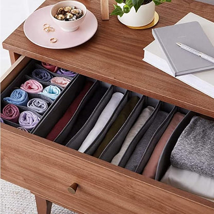 8 Pack Foldable Drawer Organizer - Image 5