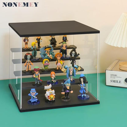 NONEMEY Clear Acrylic Display Case Stand - Image 6