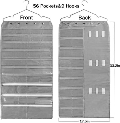BB Brotrade Hanging Jewelry Organizer, Accessories Organizer, 56 Pocket - Image 5