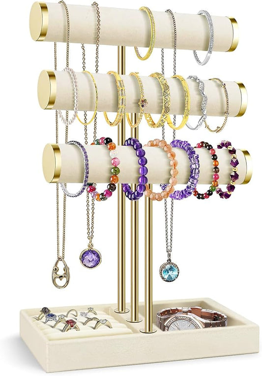 Flexzion 3 Tier Bracelet Holder Display Stand by Flexzion