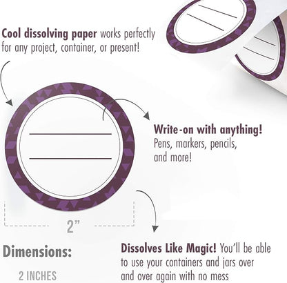 Canning Labels Dissolvable Stickers - Image 3