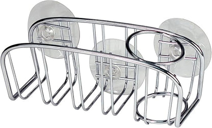 Spectrum 09370 Contempo Sponge & Brush Holder, Modern Sponge Holder & Kitchen - Image 3