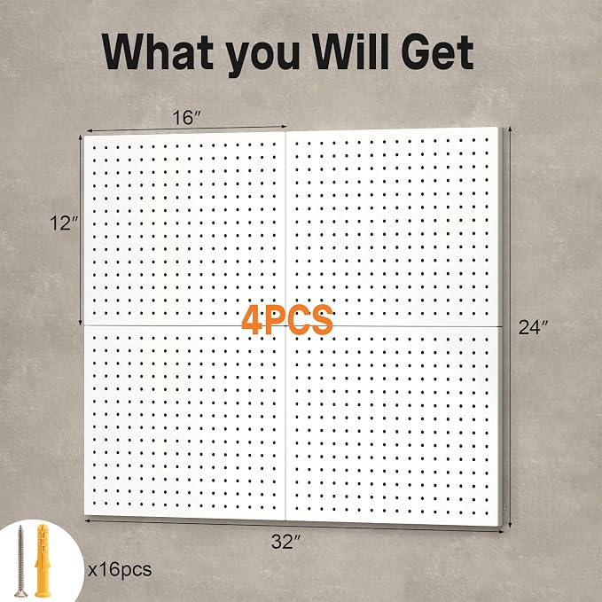 Metal Pegboard, Craft Room - Image 2