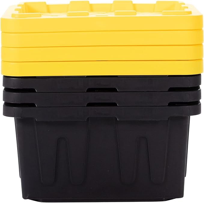Plastic 5-Gallon Storage Tote - Image 7